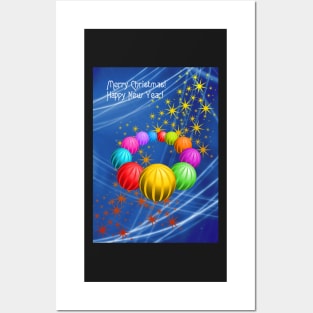 Christmas decorations Posters and Art